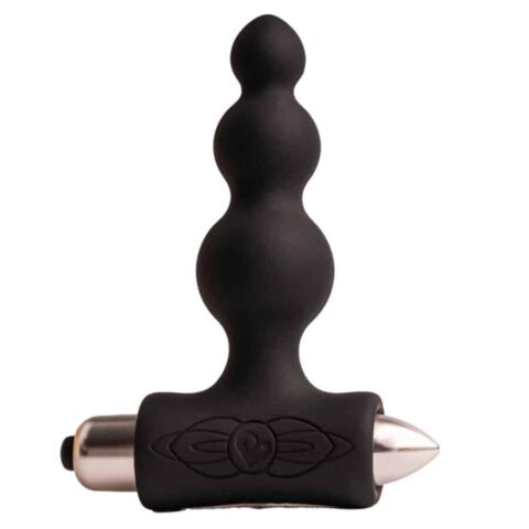 Petite sensations bubbles anal plug vibrateur noir — ROCKS-OFF