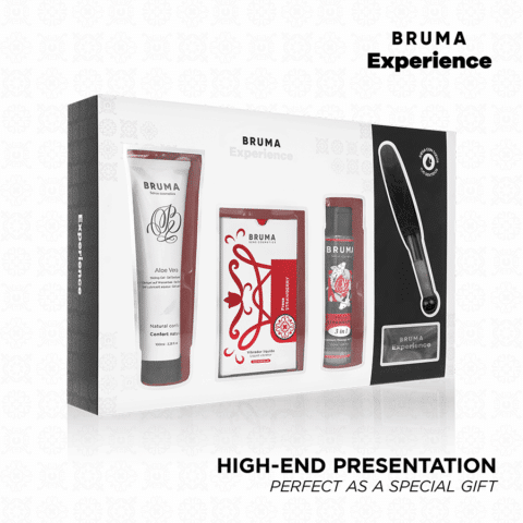 KIT tentation vibro-orgasmique à la fraise douce — BRUMA XPERIENCE