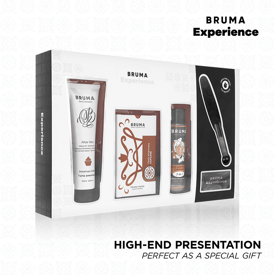 KIT tentation douce gâteau américain vibro-orgasmique — BRUMA XPERIENCE