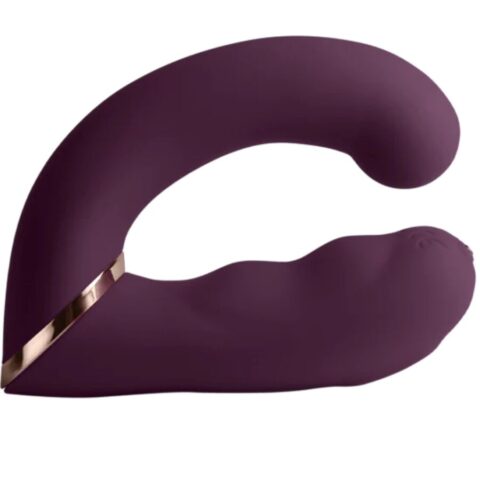 Gemini double vibrateur stimulateur de clitoris point G violet — ROCKS-OFF