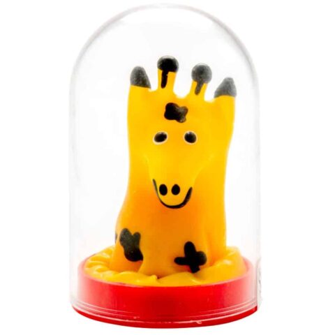Préservatifs fantaisie peints à la main girafe