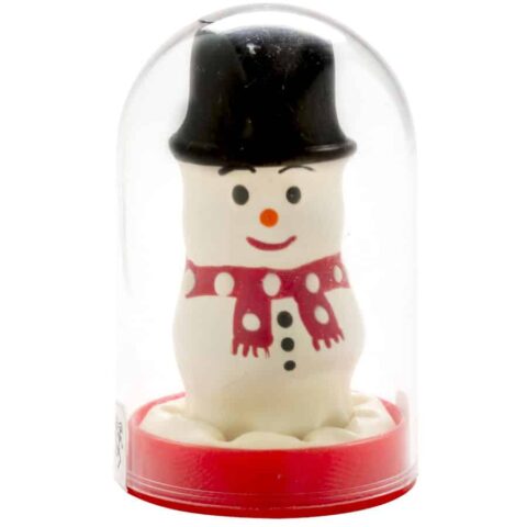 Préservatifs fantaisie peints à la main bonhomme de neige — CONDOMERIE