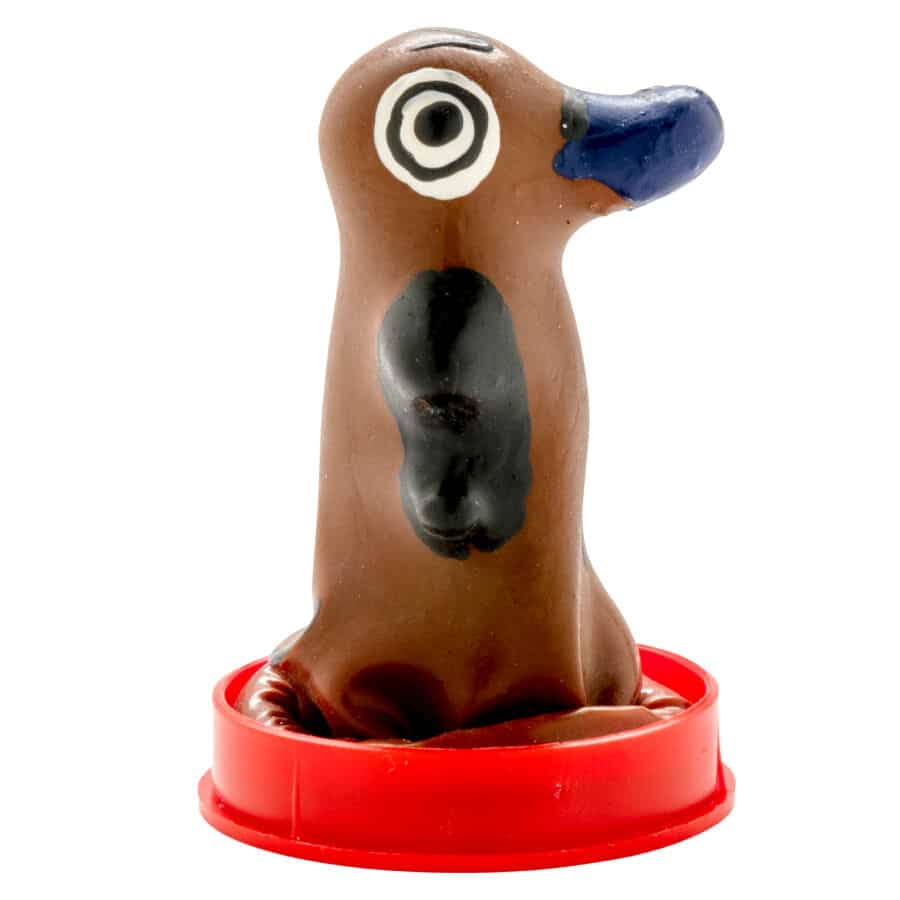 Préservatifs fantaisie peints à la main platypus — CONDOMERIE, vue 4
