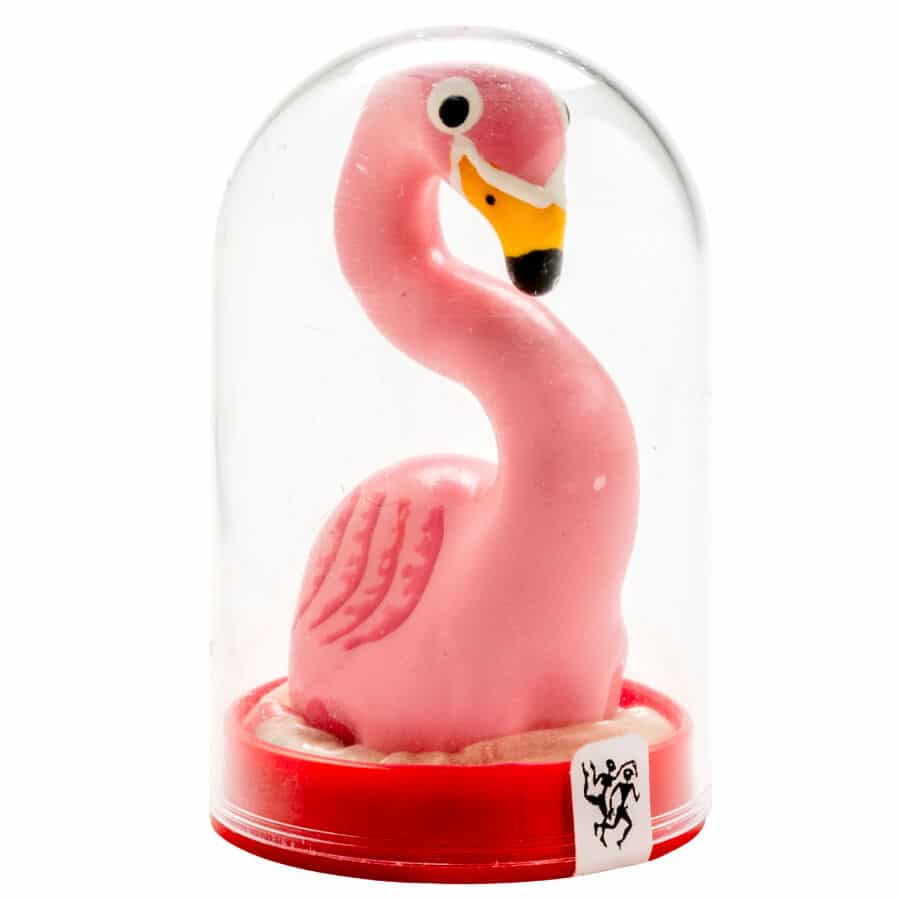 Préservatifs fantaisie peints à la main rose flamant — CONDOMERIE