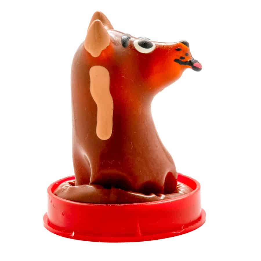 Préservatifs fantaisie peints à la main en forme de chien — CONDOMERIE, vue 3