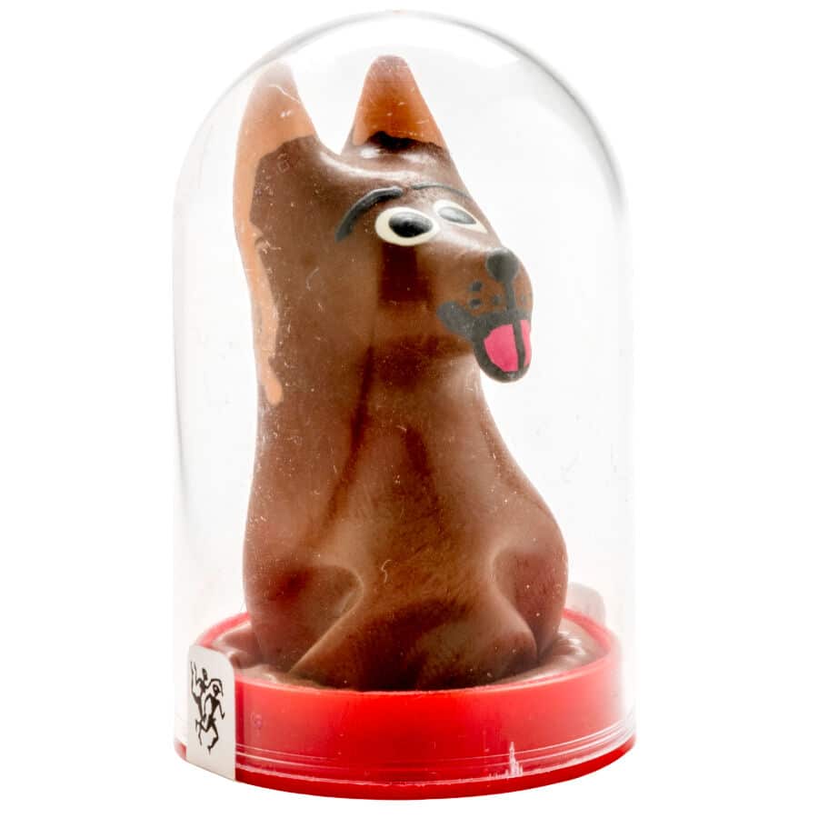Préservatifs fantaisie peints à la main en forme de chien — CONDOMERIE
