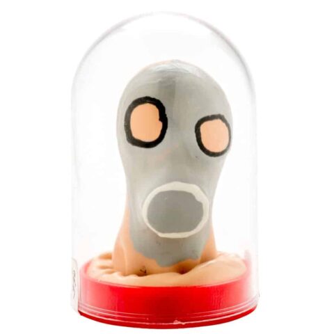 Préservatifs fantaisie peints à la main masque à GAZ — CONDOMERIE