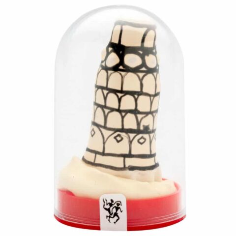 Préservatifs fantaisie peints à la main tour de pise — CONDOMERIE