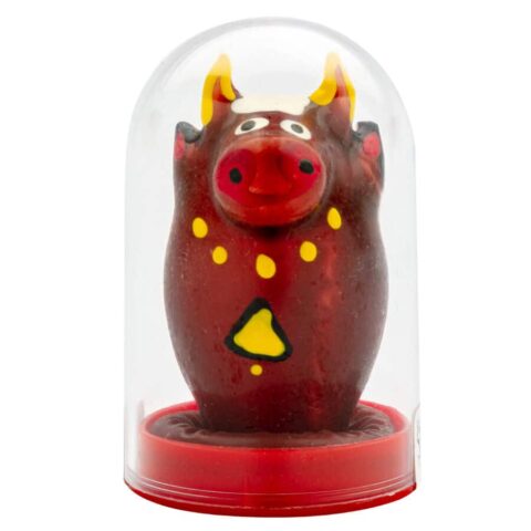 Préservatifs fantaisie peints à la main modèle taureau 1