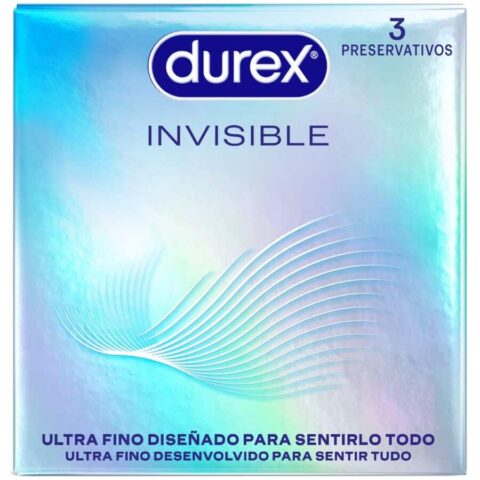 Préservatifs ultra fins invisibles 3 unités — DUREX