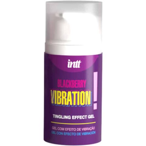 Gel vibrant liquide saveur mûre 15 ML