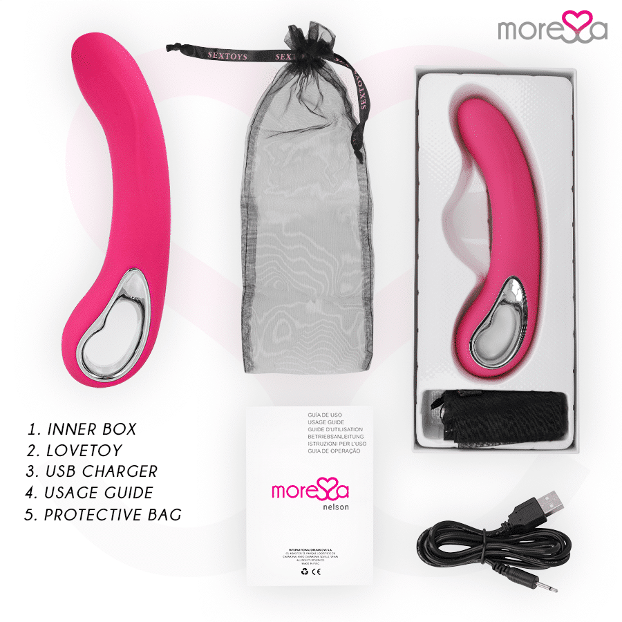 Nelson rechargeable en silicone premium — MORESSA, vue 6
