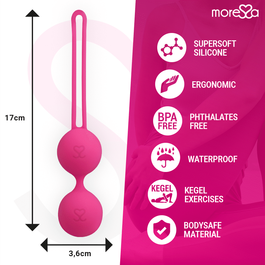 Osian trois silicone premium rose — MORESSA, vue 4