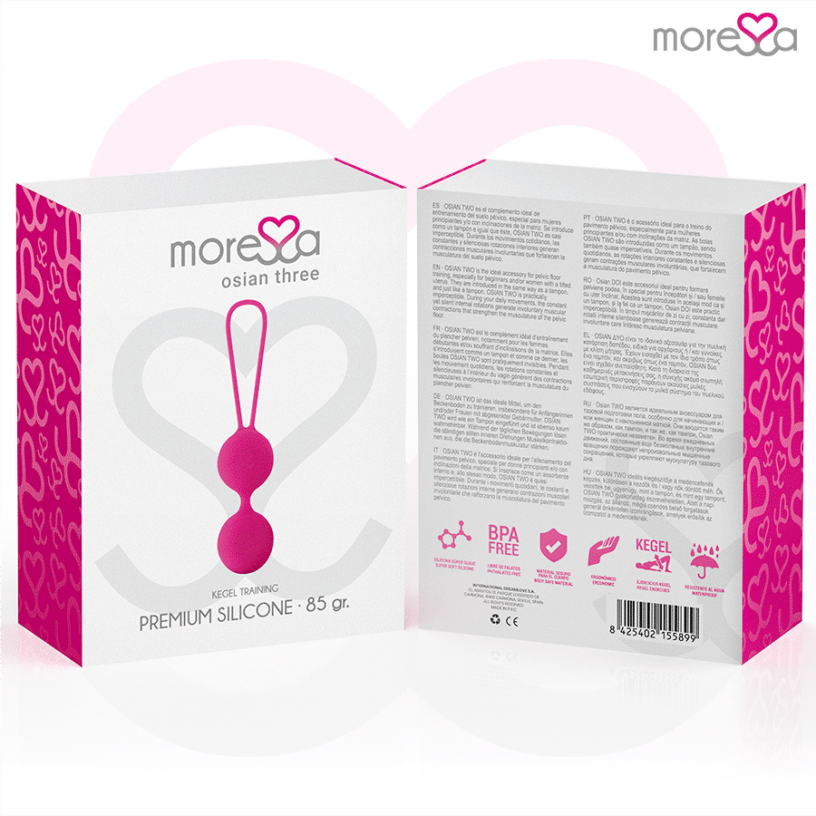 Osian trois silicone premium rose — MORESSA, vue 7