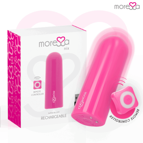 NIX vibrateur télécommande rose — MORESSA
