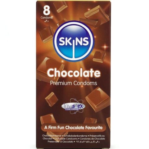 Pack de 8 préservatifs premium chocolat
