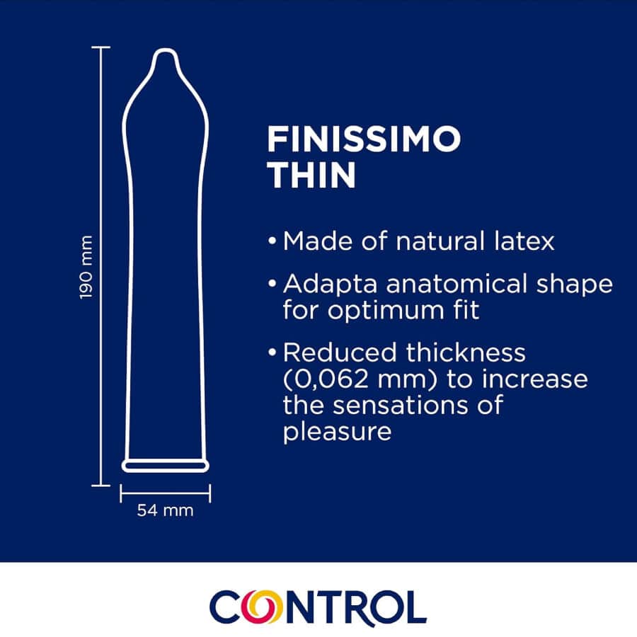 Préservatifs finissimo senso 144 unités — CONTROL, vue 2
