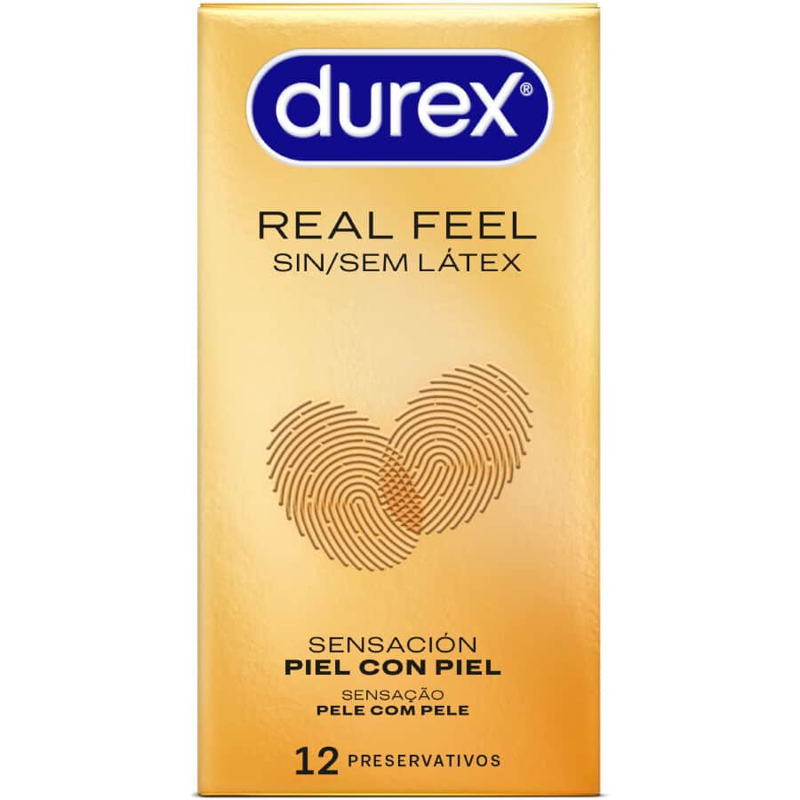 Préservatifs real feel sans latex 12 unités — DUREX