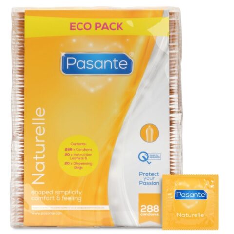 Préservatifs ECO pack naturelle SAC 288 unités — PASANTE