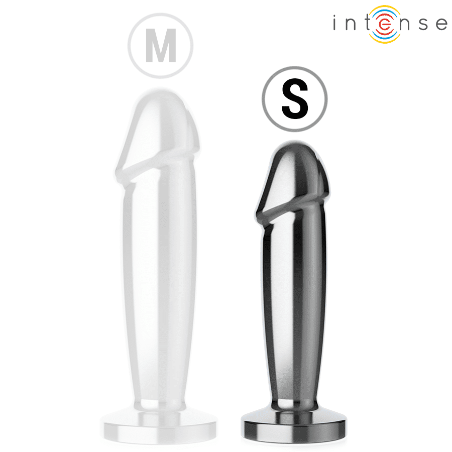 Plug anal 10 vibrations gode métallique avec télécommande S — INTENSE, vue 6
