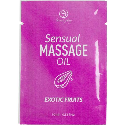 Huile de massage monodose aux fruits exotiques 10 ML — SECRETPLAY