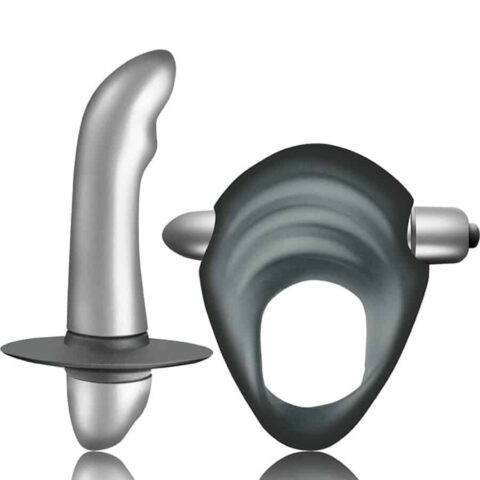 KIT entice anneau pénitentiaire + vibrateur prostatique débutants