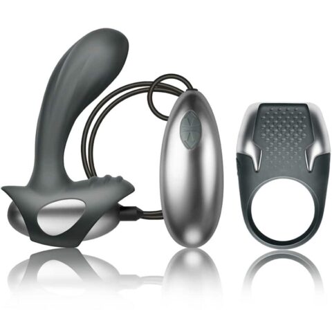 KIT excite anneau pénitentiaire + masseur de prostate à FIL