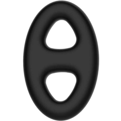 Bague en silicone double ovale — CRAZY BULL