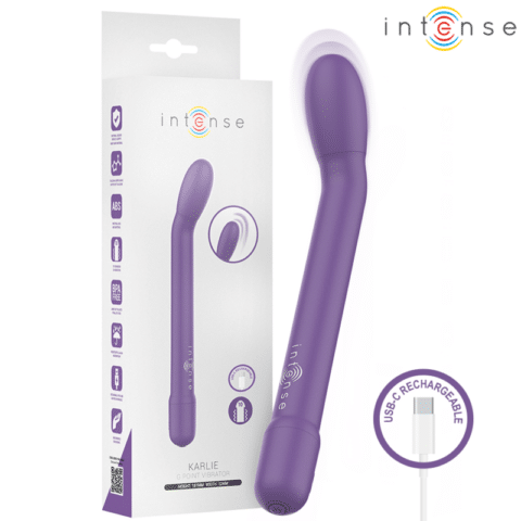 Stimulateur de point G rechargeable karlie violet — INTENSE