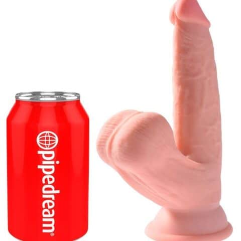 Plus balles gode 3D 12.7 CM — KING COCK