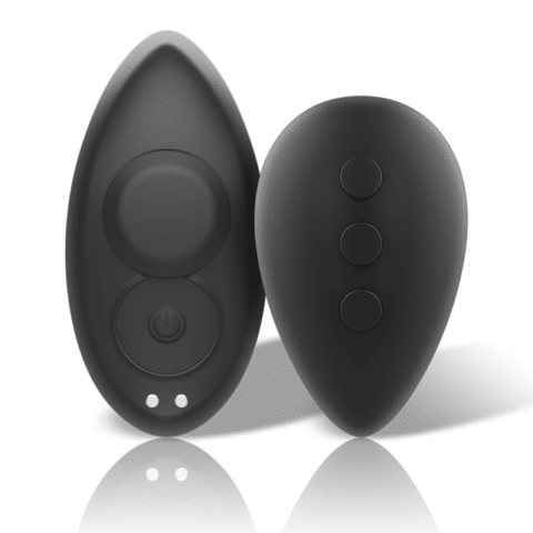 Culotte vibrante rechargeable en silicone preston noire