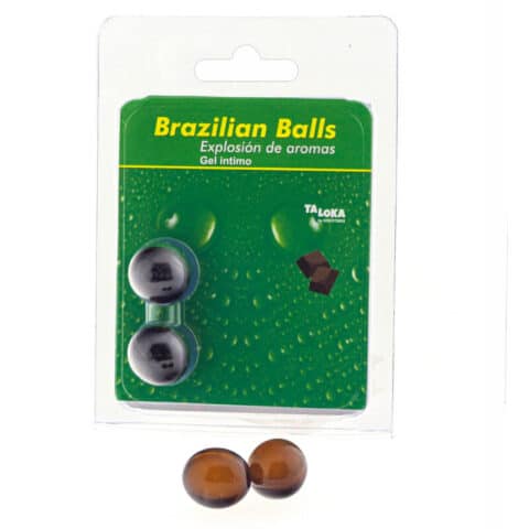 Gel intime 2 boules brésiliennes au chocolat — TALOKA