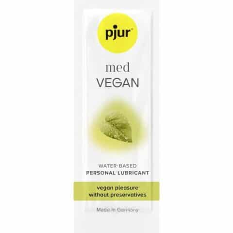 MED lubrifiant base EAU vegan glide 2 ML — PJUR