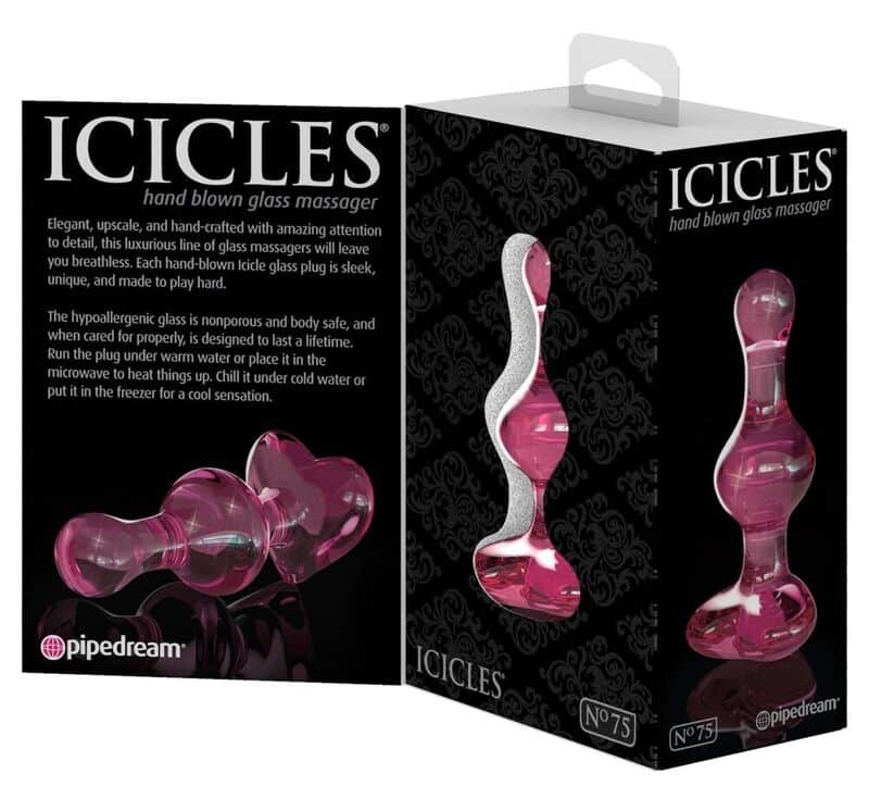 N. 75 gode en verre — ICICLES, vue 3
