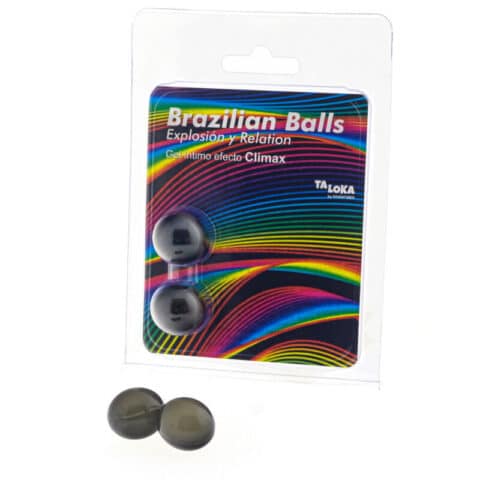 2 Boules brésiliennes gel excitant effet climax — TALOKA