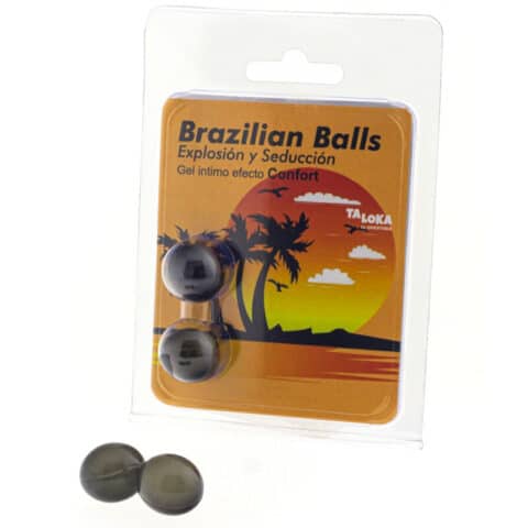 2 Balles brésiliennes gel excitant effet confort — TALOKA