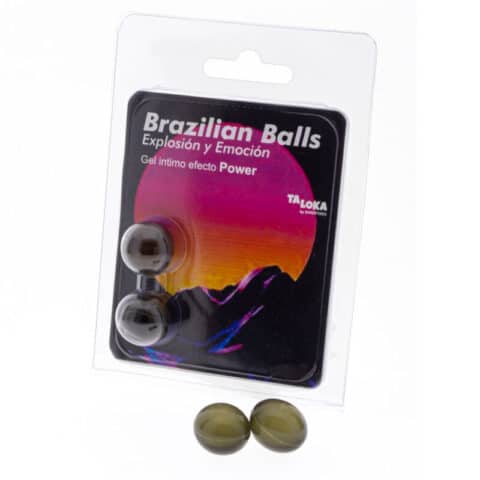 2 Balles brésiliennes gel excitanant effet puissant — TALOKA
