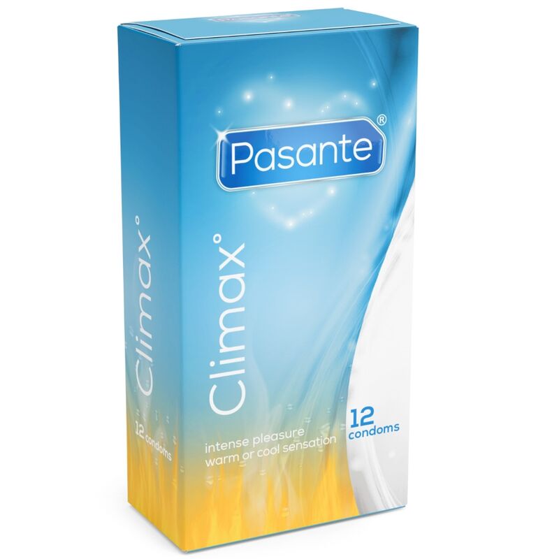 Préservatifs climax 6 effet chaleur + 6 effet frais / 12 unités — PASANTE