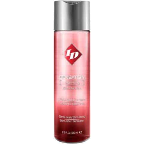Lubrifiant base d'eau  effet chaleur 250 ML