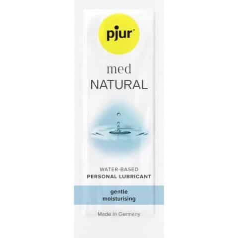 MED lubrifiant naturel base EAU 2 ML — PJUR