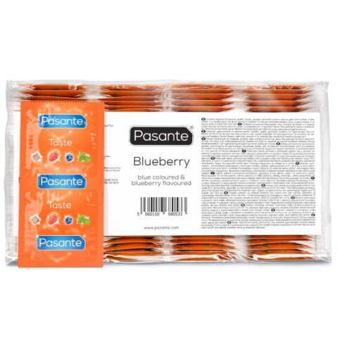Préservatifs saveur bleuet SAC 144 unités — PASANTE
