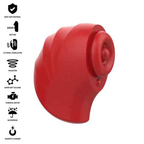 Donnie stimulateur clitoridien rouge/vert — INTENSE