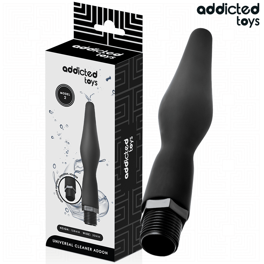 Nettoyeur anal avec adaptateur universel modèle 2 — ADDICTED TOYS, vue 2