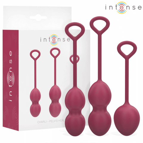 KIT charli kegel ball bourgogne — INTENSE
