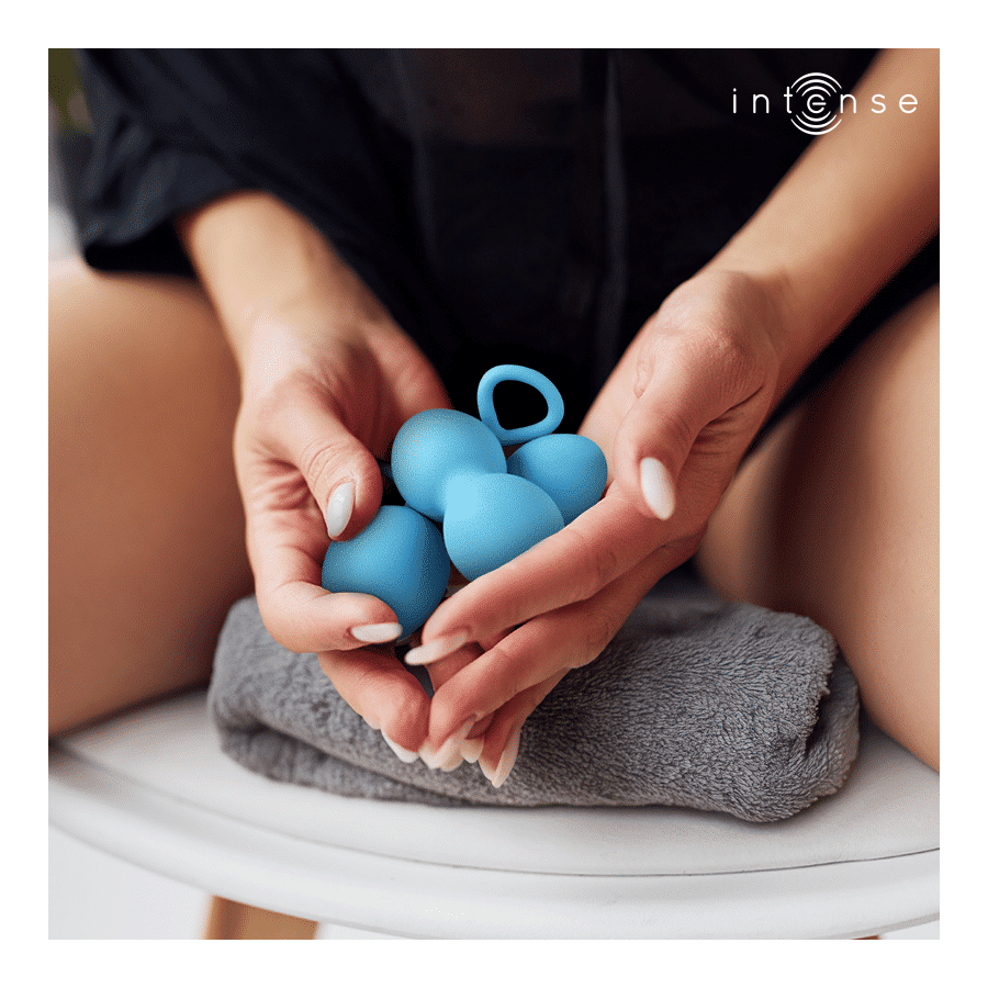 Charli kegel ball KIT bleu — INTENSE, vue 2