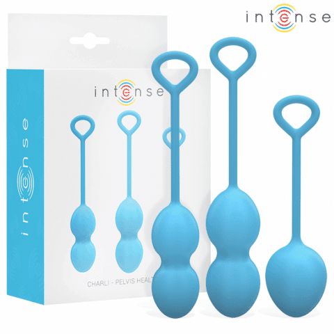 Charli kegel ball KIT bleu — INTENSE