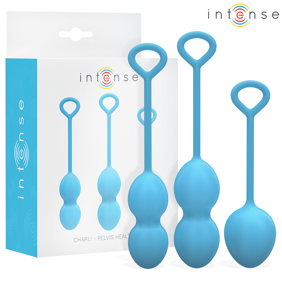 Charli kegel ball KIT bleu — INTENSE