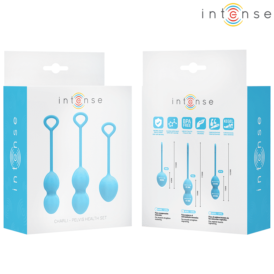 Charli kegel ball KIT bleu — INTENSE, vue 7