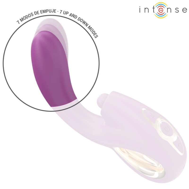 Lali vibrateur multifonction point G tapping & thrust & vibration violet — INTENSE, vue 4