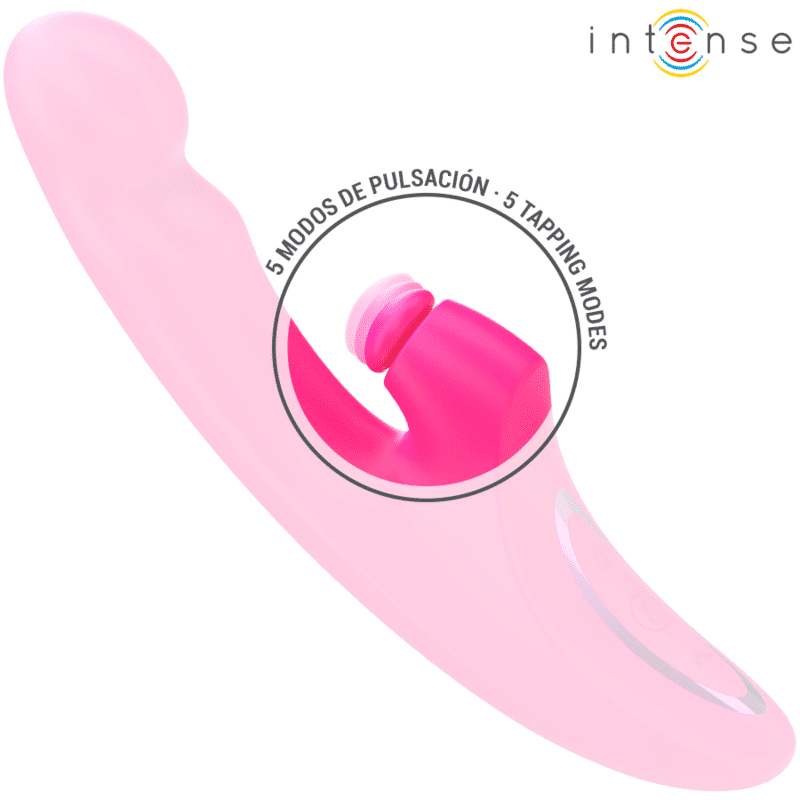 EMI vibrateur 13,5 CM multifonction 3 en 1 10 vibrations rose — INTENSE, vue 6